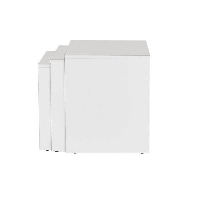 Hanah Home Mesa de Centro Blanca Hanah Home Mesa de Centro Blanca